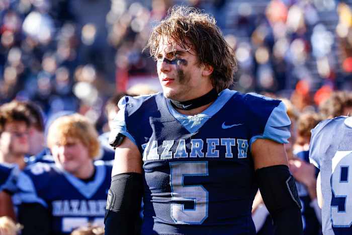 Nazareth Academy Joliet Catholic Illinois 5A football November 25 2023 Nate Latsch 24458